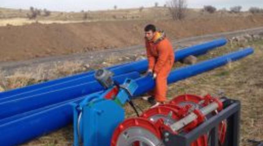 50 Yıllık I&ccedil;me Suyu Hattı Yenileniyor