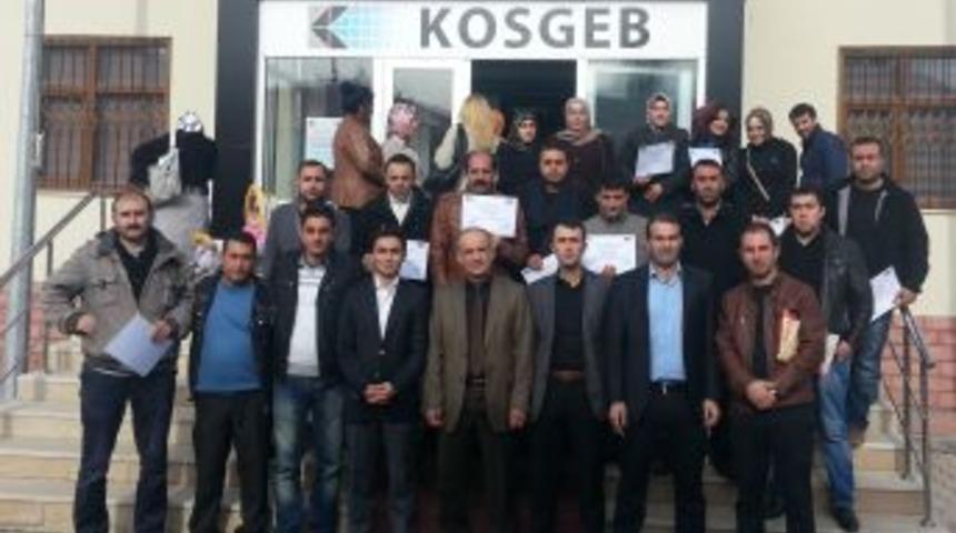 Muş&rsquo;ta Girişimcilik Kursunu Tamamlayanlara Sertifika Verildi