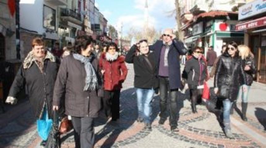 Edirne&rsquo;ye Turist Akını