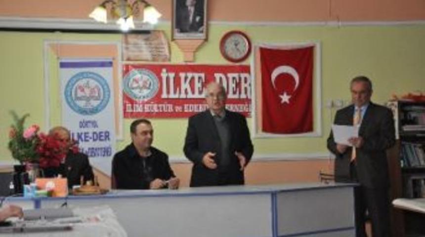 Kaymakam Soyt&uuml;rk, İlim K&uuml;lt&uuml;r Ve Edebiyat Derneğini Ziyaret Etti