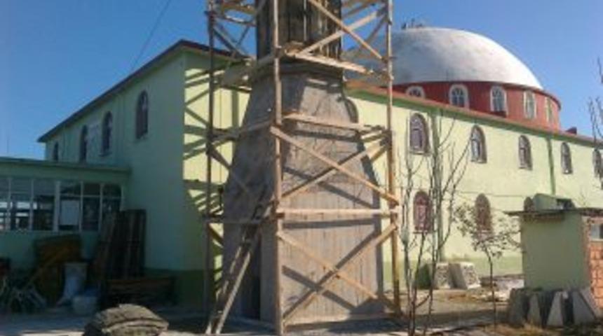 Fatih Camii'ne 40 Metrelik Minare Yapılıyor.