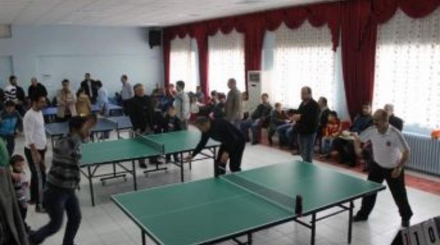 Siirt'te Masa Tenisi Turnuvası Yapıldı