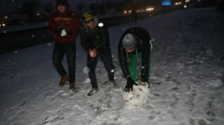 Yozgat’ta Kar Yağışı