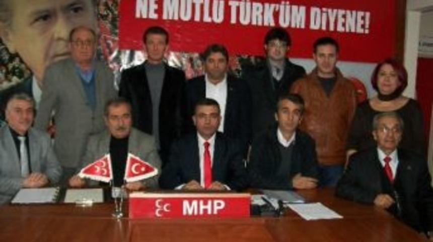 Mhp'nin Tepebaşı İl&ccedil;e Y&ouml;netimi Tanıtım Toplantısı