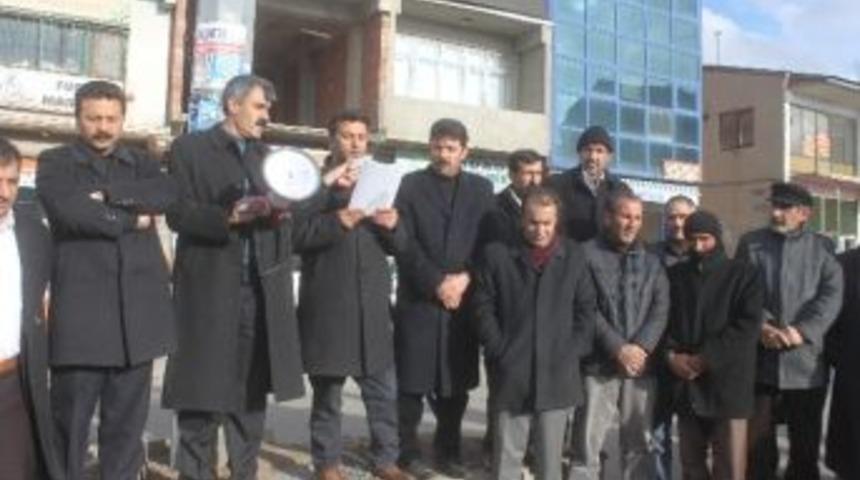 Y&uuml;ksekova&rsquo;daki Olaylar Taşlı&ccedil;ay&rsquo;da Kınandı