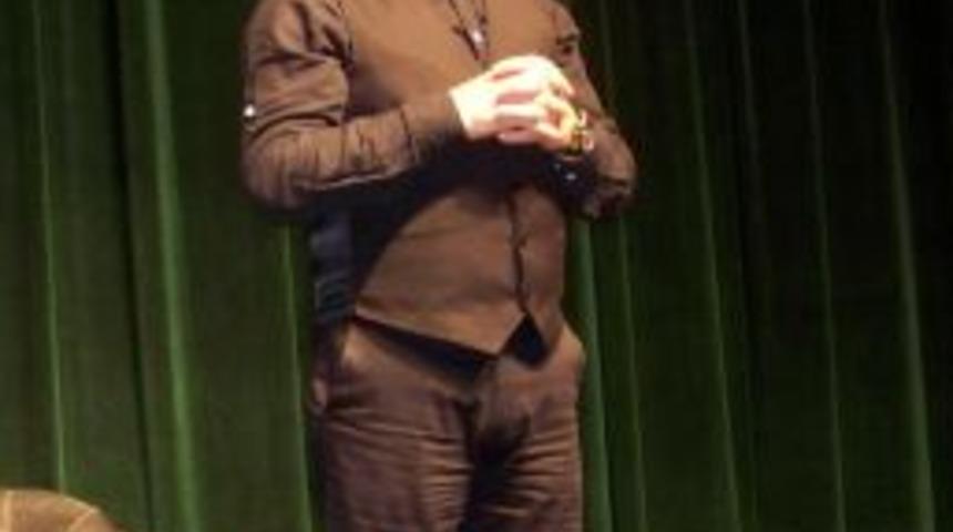 Recep Demirkaynak, Ufuk Eğitim G&ouml;n&uuml;ll&uuml;leri Derneği Programına Konuk Oldu