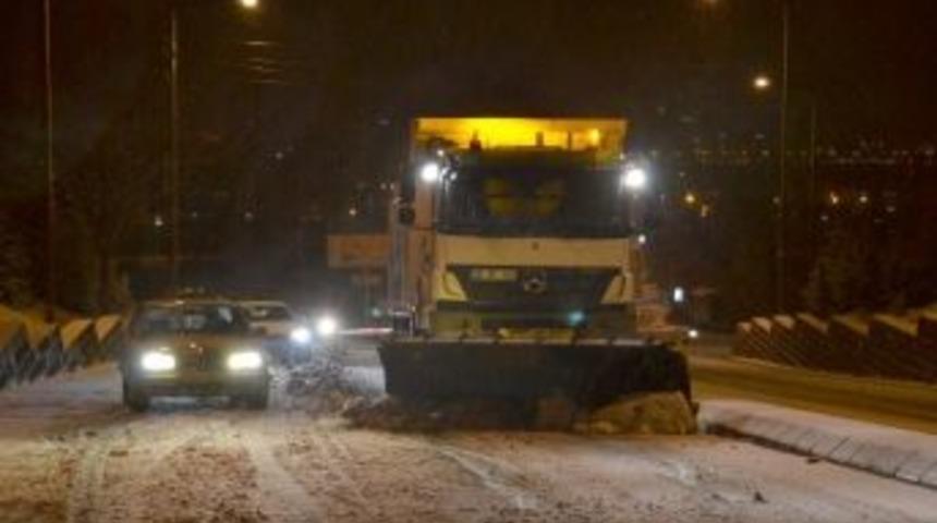 Kayseri'de Kar Yağışı