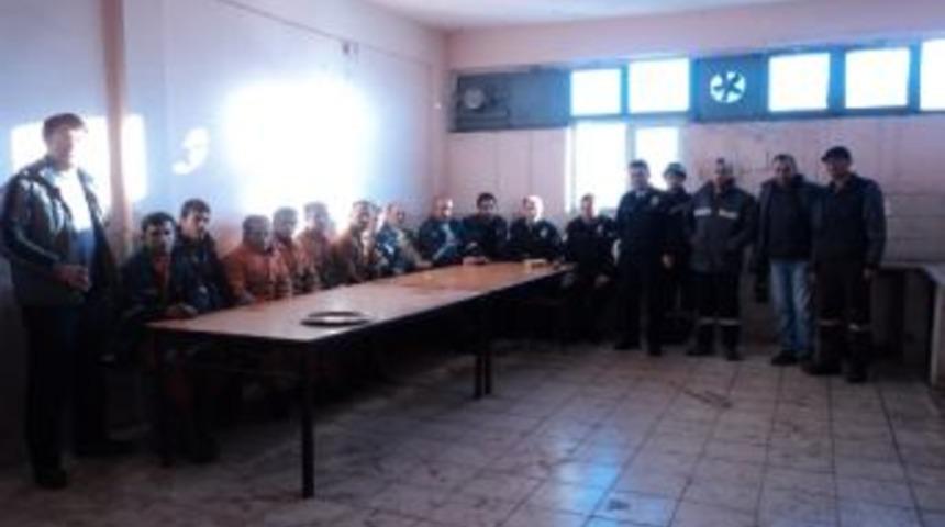 K&uuml;re İl&ccedil;e Emniyeti'nden Brifng