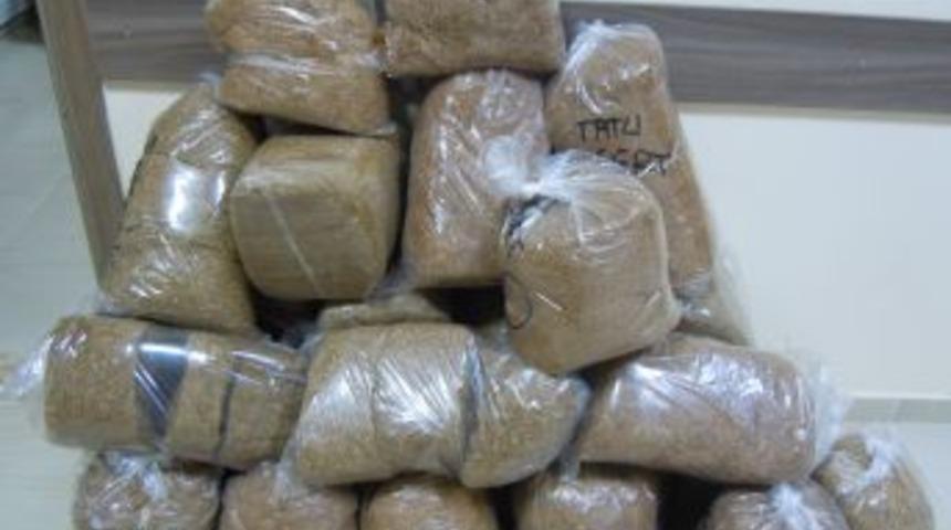 Didim'de 4 bin paket ka&ccedil;ak sigara ele ge&ccedil;irildi