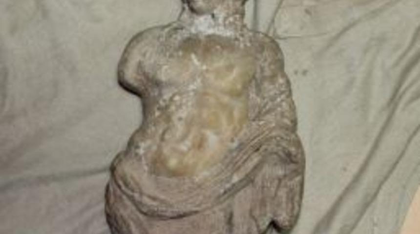 Konya&rsquo;da Tarihi Heykel Ele Ge&ccedil;irildi