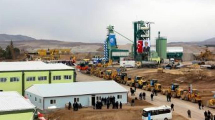 Sivas Belediyesi Asfalt Plentinin A&ccedil;ılışı Ger&ccedil;ekleştirildi