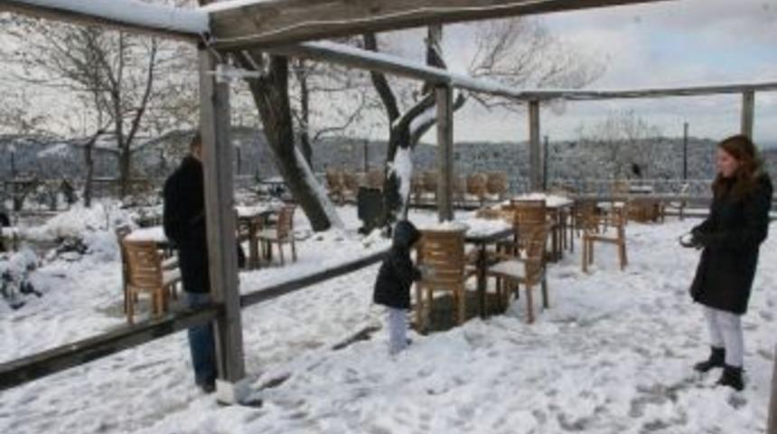 &Ccedil;ocukların Kar Keyfi