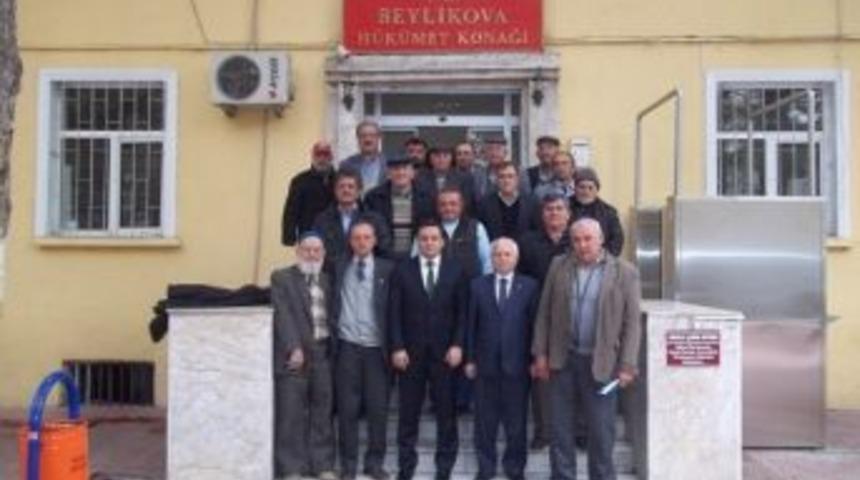 Beylikova&rsquo;da K&ouml;ylere Hizmet G&ouml;t&uuml;rme Birliği Toplantısı Yapıldı