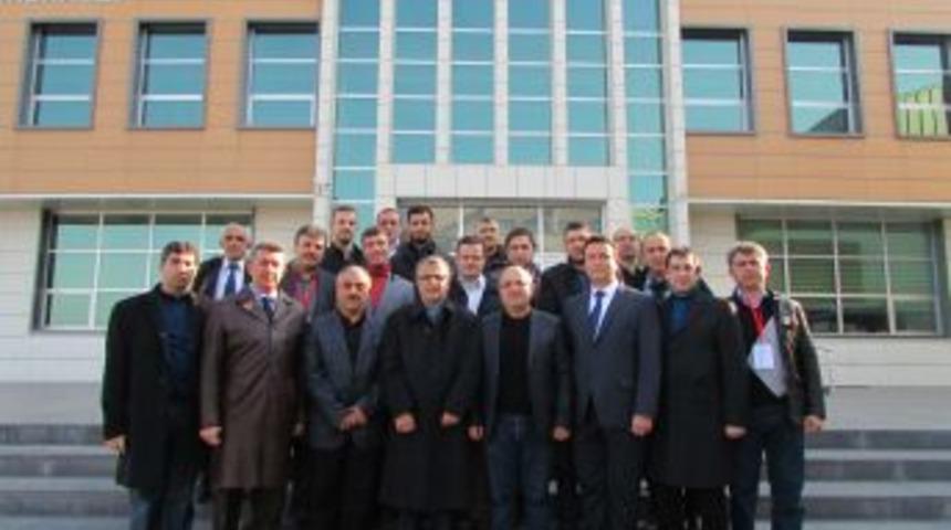 İNSİAD &Uuml;yeleri Melikşah &Uuml;niversitesi'ni Inceledi