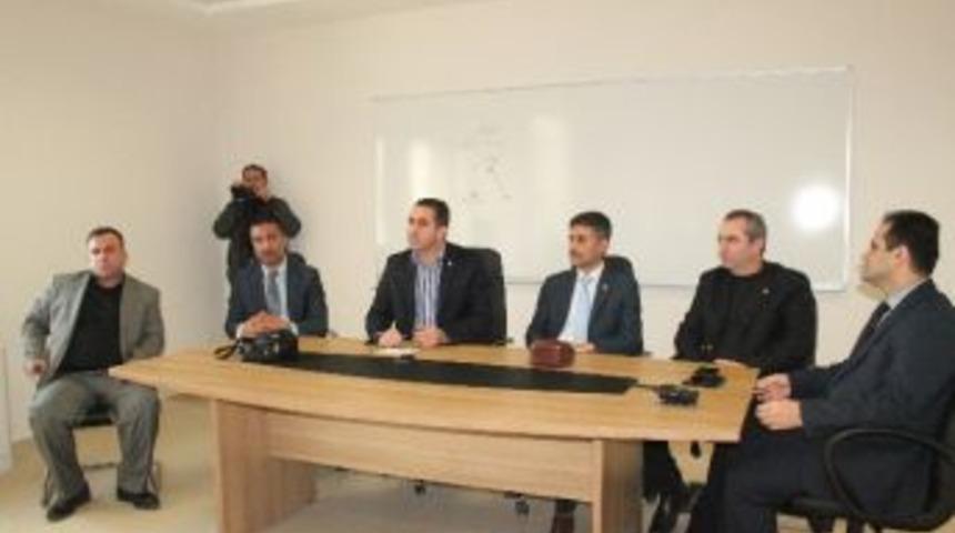 Ulaştırma Memur-sen Genel Başkanı Cankesen, Şırnak'ta Temaslarda Bulundu