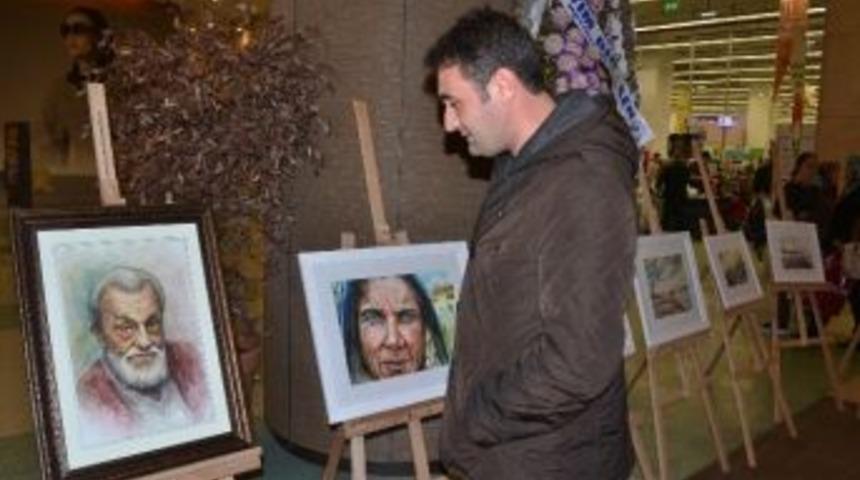 Doğa Ve İnsan Vurgusu Bu Sergide