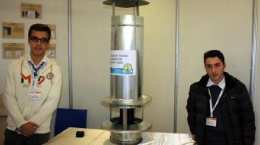 &Ouml;ğrencilerin Geliştirdiği &lsquo;Lodos Bacası&rsquo; Ile Soba Zehirlenmelerine Son