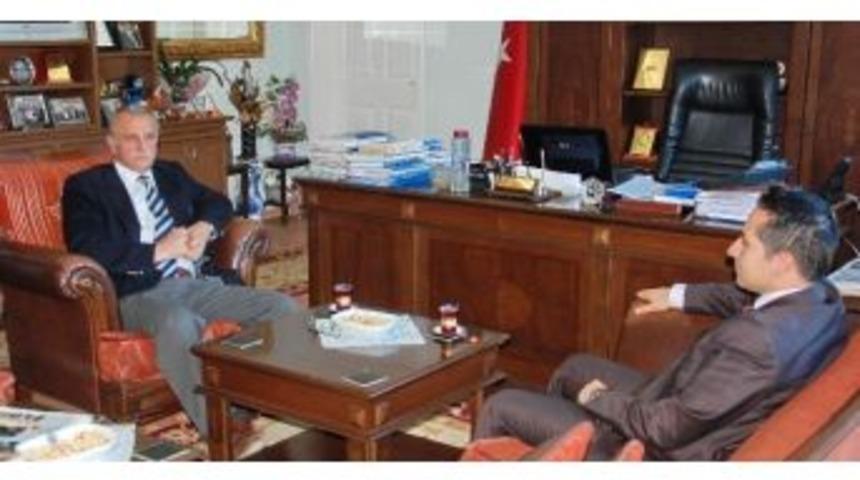 Kaymakam Vekili Osmanoğlu&rsquo;ndan Başkan Karahan&rsquo;a Nezaket Ziyareti