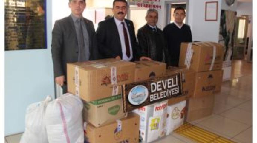 Bem-Bir Sen Develi Şubesi'nden Suriye&rsquo;ye Yardım