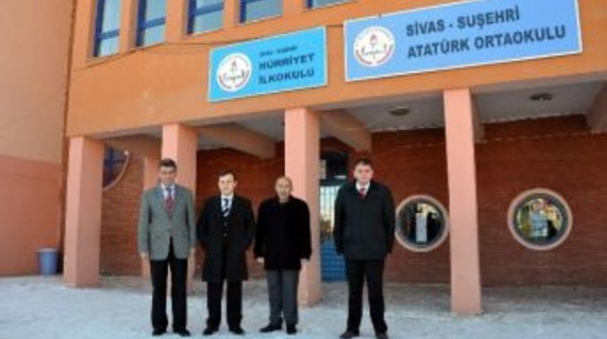 Suşehri&rsquo;nde Okul Sorunu &Ccedil;&ouml;z&uuml;lerek Tekli Eğitime Ge&ccedil;ildi