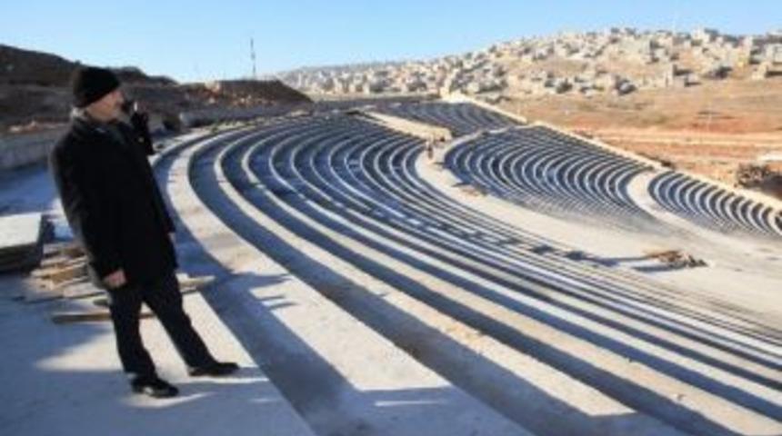 Yeşilvadi Parkı&rsquo;nda 8 Bin Kişilik Amfi Tiyatro Yapımında Sona Gelindi