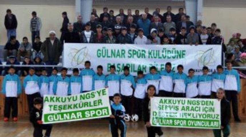 Akkuyu NGS'den Gülnarspor'a Destek