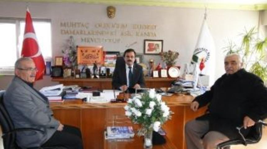 Şehit Aileleri&rsquo;nden Başkan Uzunkaya&rsquo;ya Ziyaret