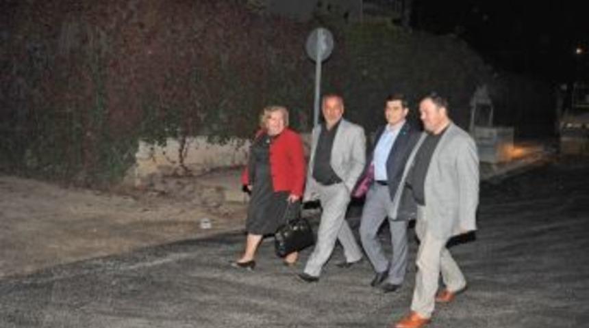 Başkan T&uuml;t&uuml;nc&uuml;&rsquo;den Gece Denetimi