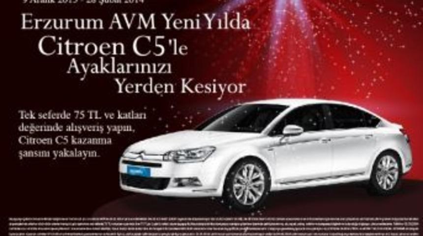 Erzurum Avm&rsquo;den Otomobil Jesti