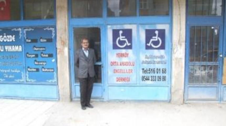 Yerk&ouml;y Orta Anadolu Engelliler Derneği Belediyeden Yer İstiyor