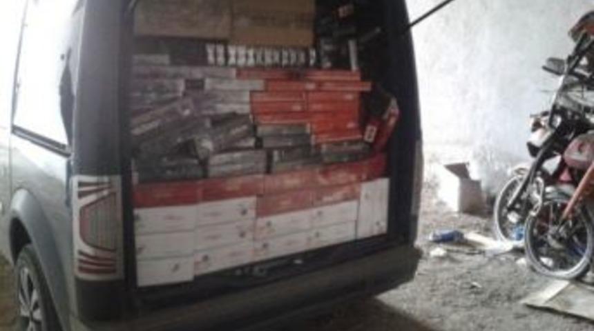 Yozgat Emniyeti 16 Bin Paket Ka&ccedil;ak Sigara Yakaladı