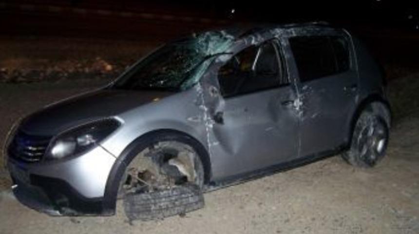 Besni&rsquo;de Trafik Kazası: 1 Yaralı