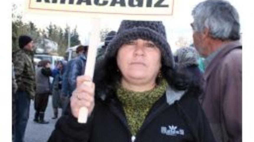 Tarım İş&ccedil;ilerinden 'zam' Eylemi