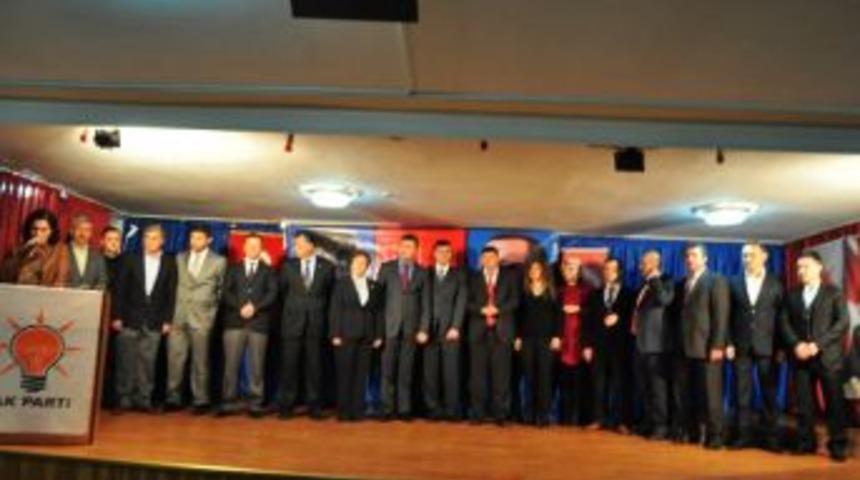 Ak Parti Alaplı  yeni y&ouml;netim kurulu  tanıtım toplantısı yapıldı