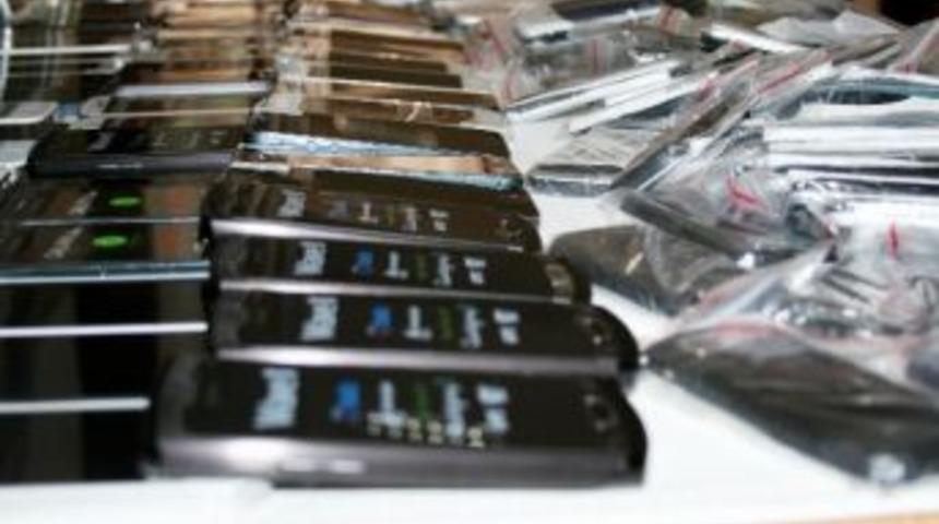 Aksaray&rsquo;da Ka&ccedil;ak Telefon Operasyonu