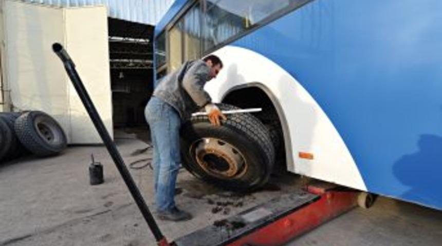 EGO Otob&uuml;sleri Kış Şartlarına Hazır