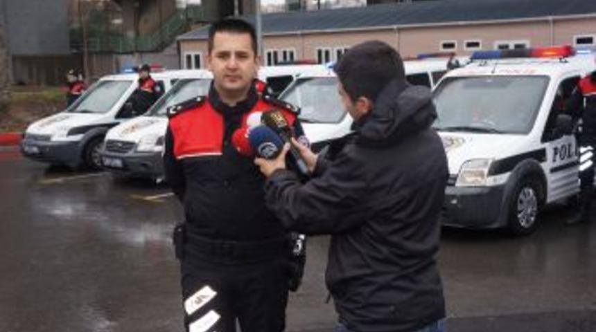 Motosikletli Polis Timleri Kışa Hazır