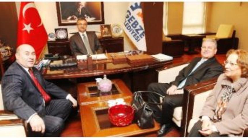 Başkan K&ouml;şker Chp'lileri Ağırladı