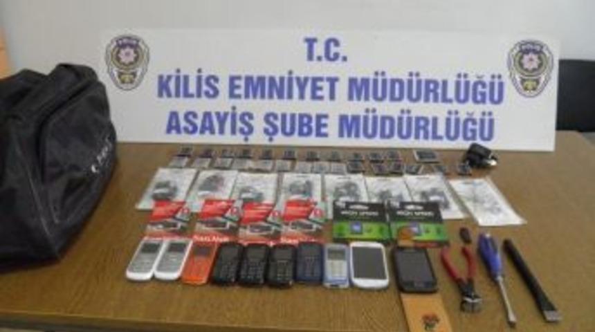 Kilis'te Seri Hırsızlar Yakalandı