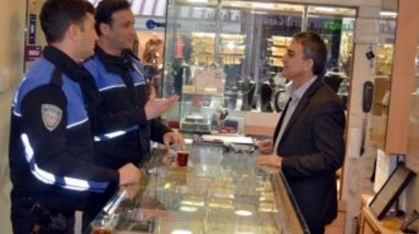 Bandırma Polisi, Kuyumcuları Soygunculara Karşı Bilgilendirildi