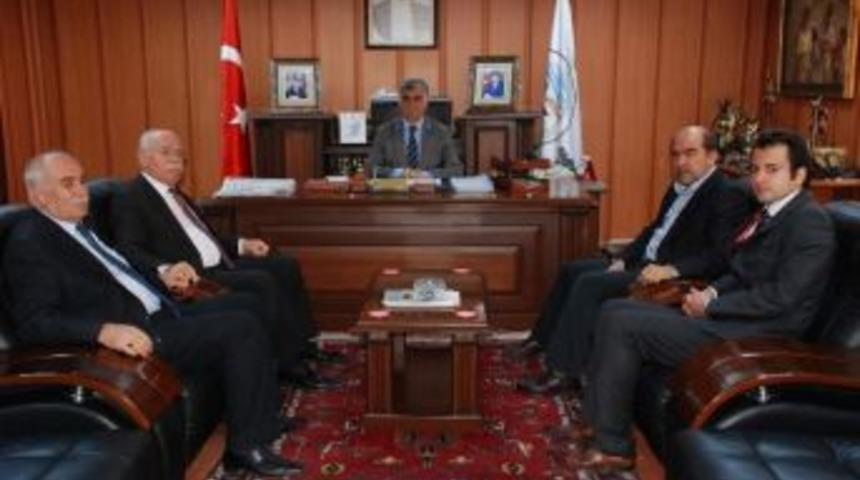 Mehmet Erdem&rsquo;den B&uuml;y&uuml;kaslan&rsquo;a Ziyaret