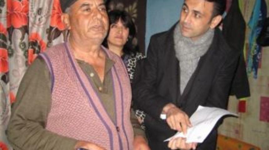 Kaymakam Halim Ve Eşinden &Ouml;z&uuml;rl&uuml; Anneyi Ziyaret