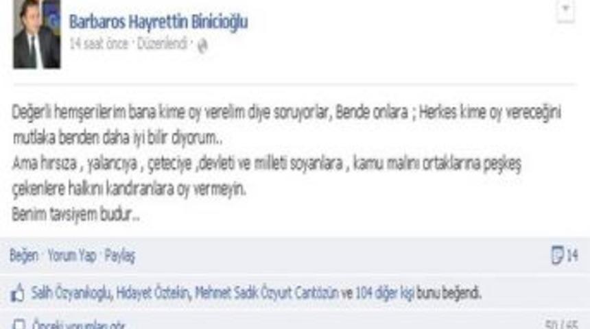 Halkını kandıranlara oy vermeyin