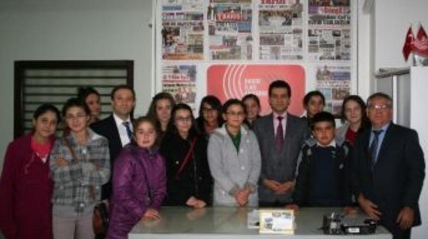 Basın İlan Kurumu M&uuml;d&uuml;r&uuml; Tokg&ouml;z Geleceğin Gazetecilerini Ağırladı