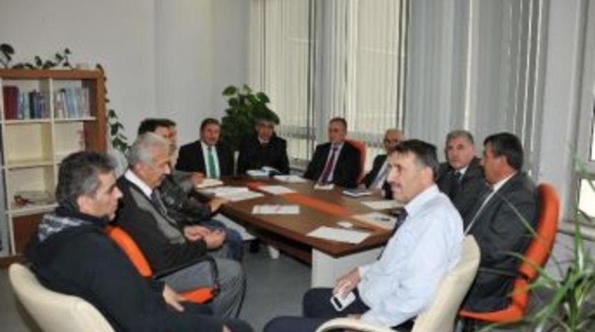 Karla M&uuml;cadele Kriz Masası Toplantı Yaptı