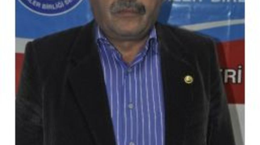 Eğitim Bir-sen Kayseri Şube Başkanı Aydın Kalkan: