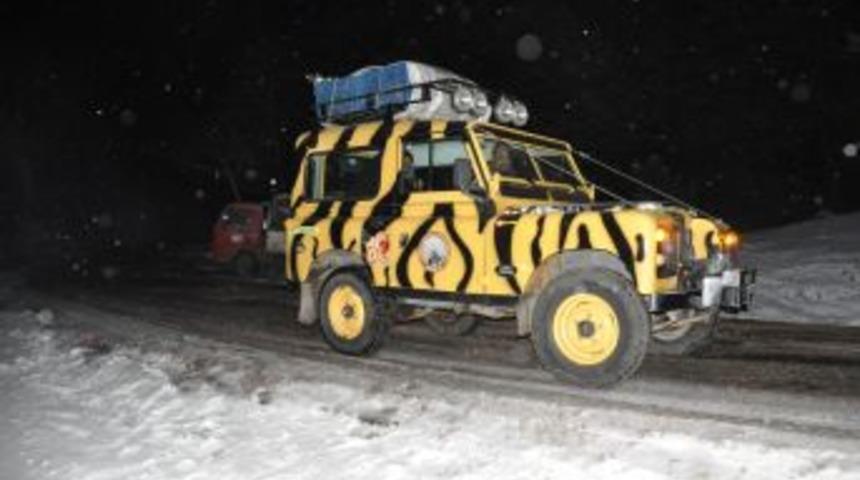 Balıkesir'de Kar Yağışı Ulaşımı Olumsuz Etkiledi