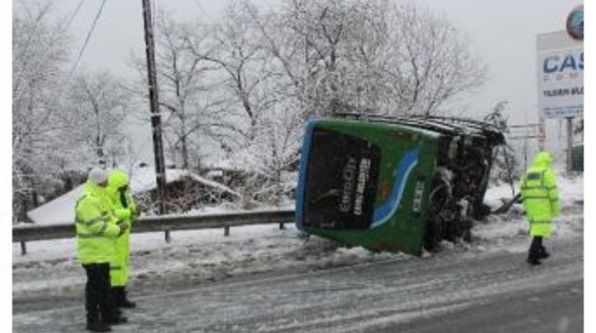 Rize&rsquo;de Soğuk Hava Ve Kar Yağışı