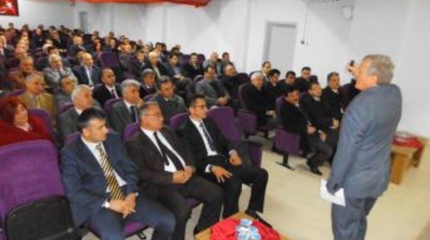 Bafra Anadolu Lisesi’nde Eğitim Yöneticilerine Seminer