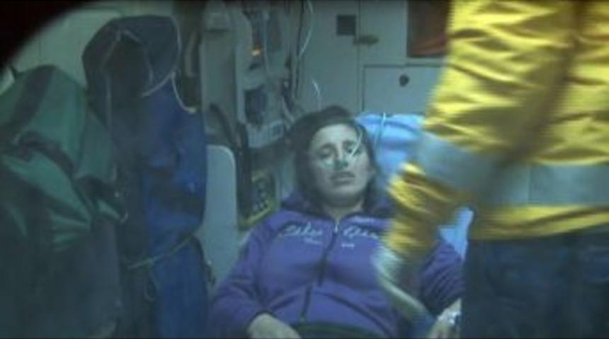 İtfaiye Aracı Arızalandı, Karı Kocayı Alevlerden SEDAŞ Ekibi Kurtardı